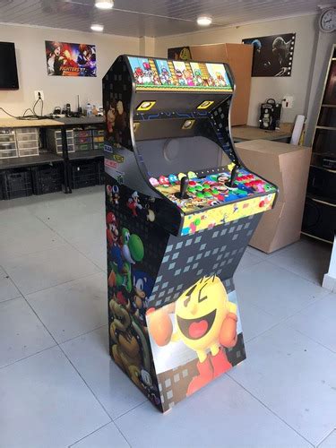 Fliperama Bartop Tela 19 21 000 Jogos Adicionais Parcelamento Sem