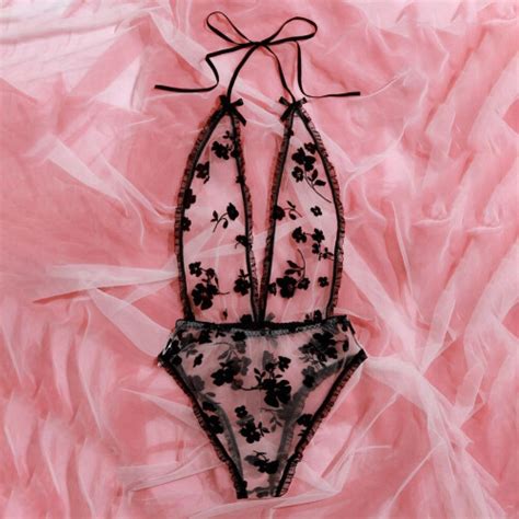 Underwear Set Transparent Lace Body Koronkowe Damskie Sexy Lingerie For