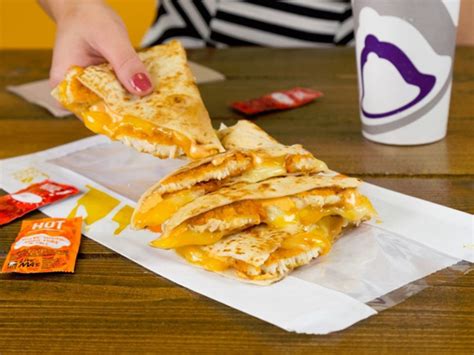 Taco Bell Debuts New Crispy Chicken Quesadilla Made With Naked