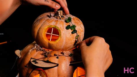 Pumpkin Fairy House Carving Tutorial For Halloween