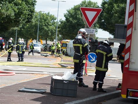 Côte dOr Faits divers Dijon après laccident de poids lourd la