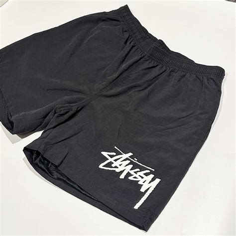 Stussy Shorts Black Line Shopping