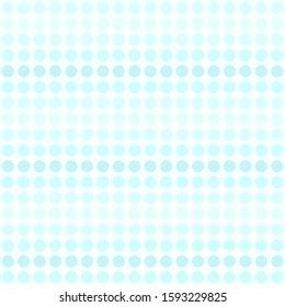 cyan polka dot pattern seamless dot stock illustration