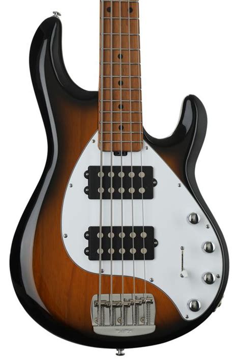 Ernie Ball Music Man Stingray 5 Special Hh Bass Guitar Vintage Tobacco With Maple Fingerboard