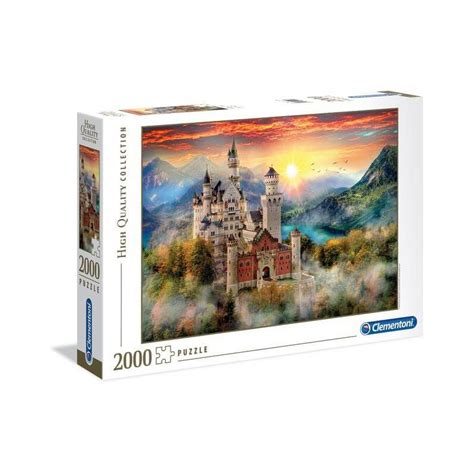 Puzzle Clementoni Castillo Neuschwastein 2000 Piezas Kubekings