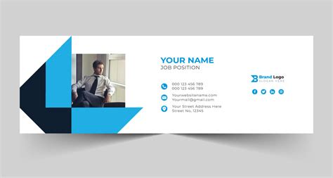 Creative professional Email Signature template on Behance