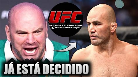 Urgente Dana White Manda A Real Para Glover Teixeira Youtube