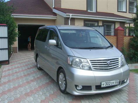 2003 Toyota Alphard Specs Engine Size 30l Fuel Type Gasoline Drive