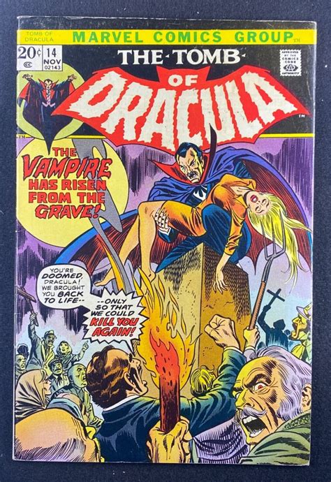 Tomb Of Dracula Fn Gil Kane Gene Colan