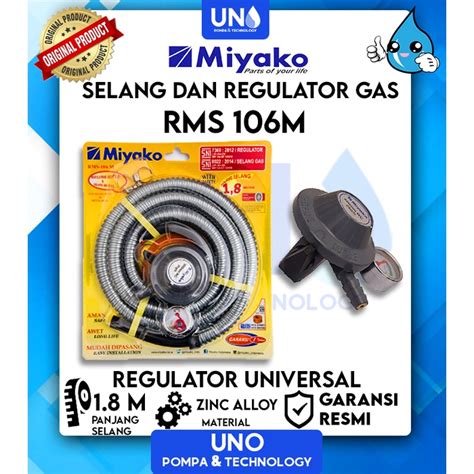 Jual Miyako Selang Regulator Kompor Gas RMS 106 M RMS106M RMS 106 M