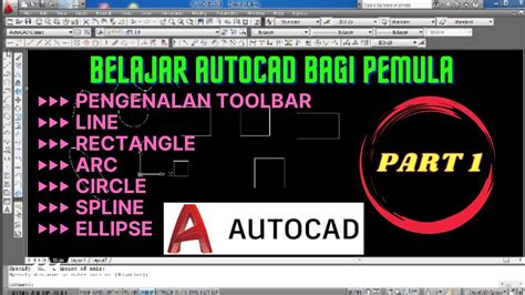 Belajar Autocad Bagi Pemula Youtube