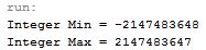 Java Inteiro Valor M Ximo E Valor M Nimo Estudyando