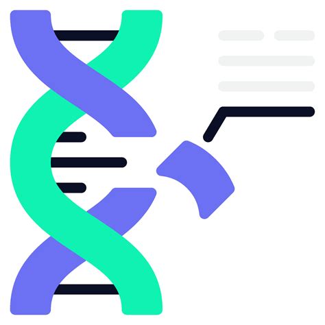 Gene Editing Technology Icon 27671497 Vector Art at Vecteezy