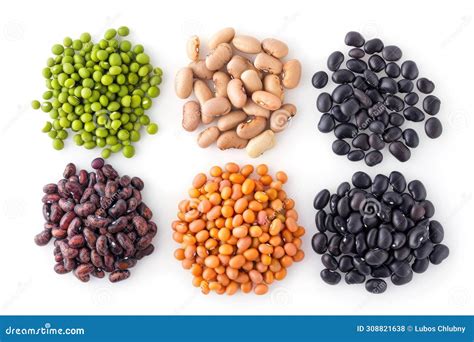 Collection Of Mix Bean Soy Beans Adzuki Bean Green Mung And Black