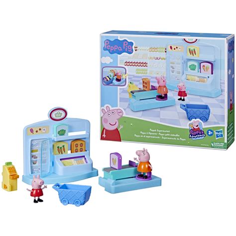 Set De Joaca Peppa Pig Mergem La Supermarket EMAG Ro