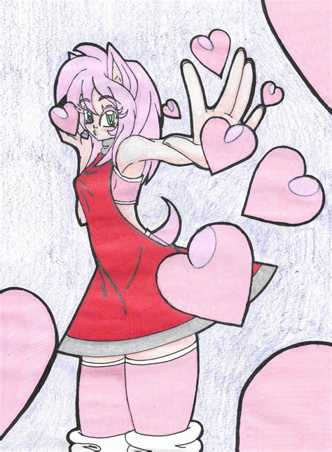 Amy Rose Heart Attack by FirestormCabbit on DeviantArt