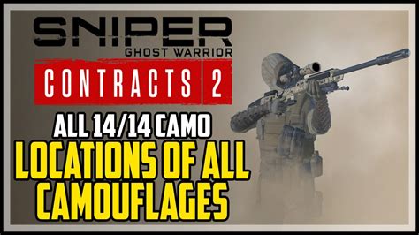 Sniper Ghost Warrior Contracts 2 All Camouflages YouTube