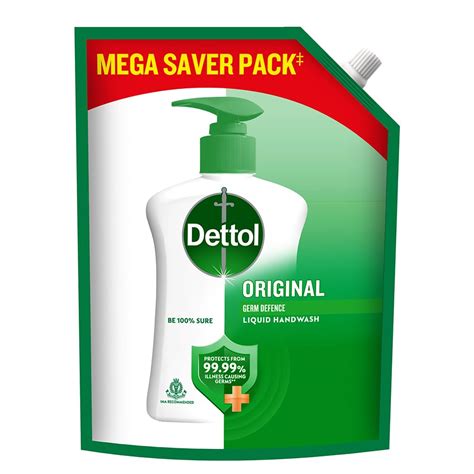 dettol liquid handwash refill original hand wash ml germ