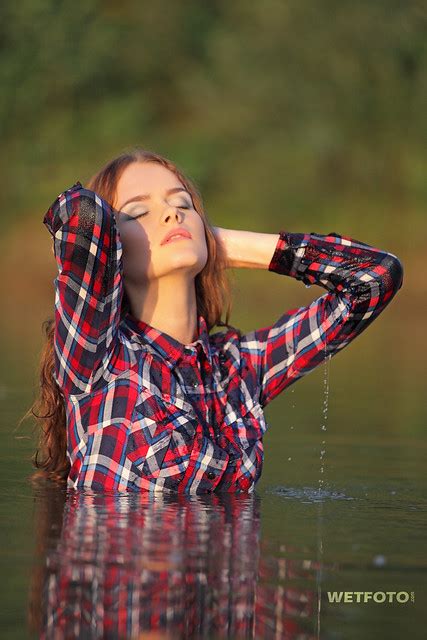 Flickriver Photoset Girl In Wet Super Skinny Jeans And Shirt By