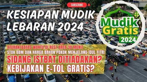 KESIAPAN MENJELANG MUDIK 2024 YouTube