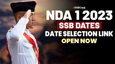 NDA 1 2023 SSB Interview Dates Selection OPEN NOW Join The National