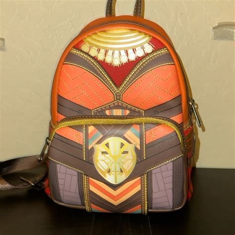 Loungefly Bags Loungefly Black Panther Okoye Cosplay Mini Backpack