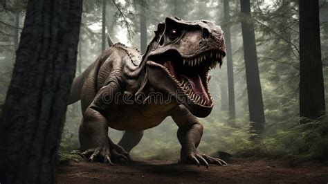 Tyrannosaurus Rex Dinosaur The Vicious Dinosaur Was A Clue In The