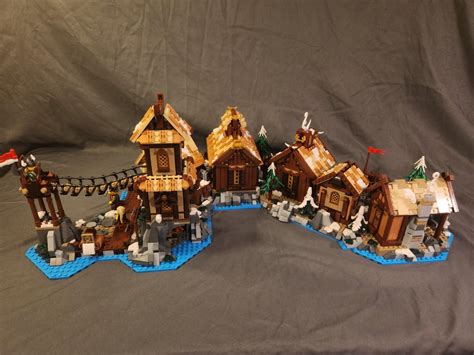 Expanded Viking Village! : r/lego