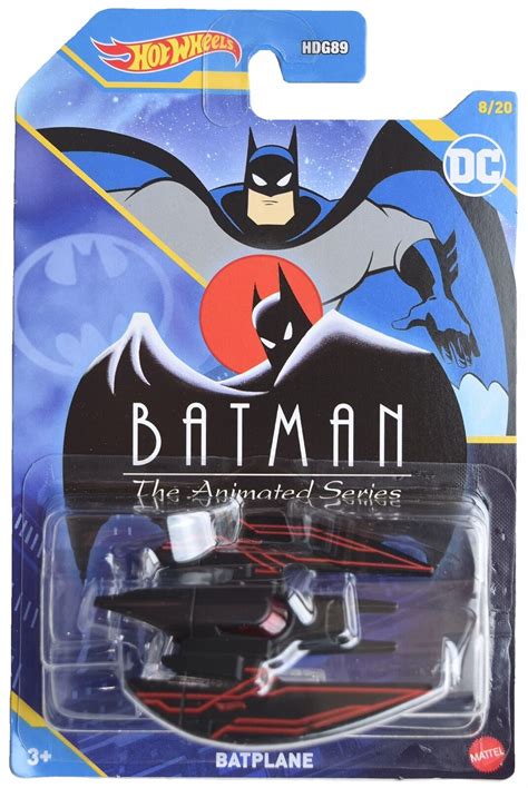 HOT WHEELS BATPLANE BATMAN ANIMATED SERIES