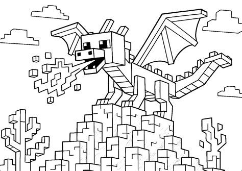 Ausmalbilder Von Minecraft