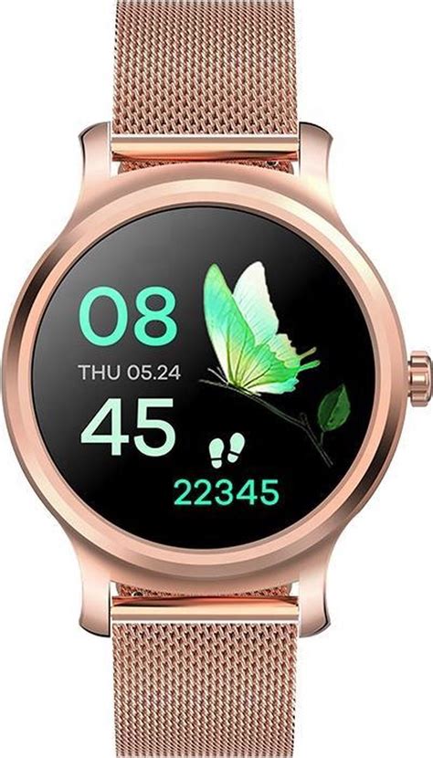 Belesy® Smart Smartwatch Dames Smartwatch Heren Horloge Stappenteller 1 3 Inch