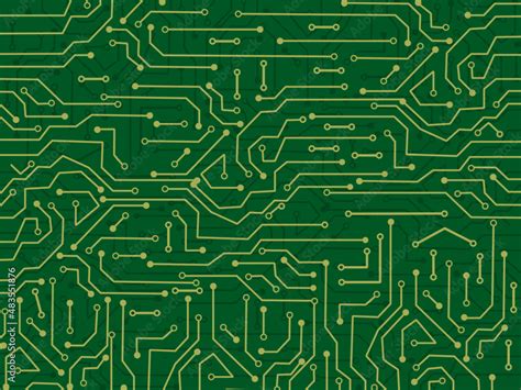 Electronic Circuit Board Technology Background Circuit Board Texture