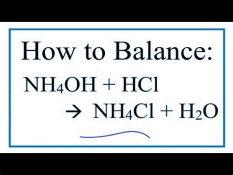 Casual Ammonia And Hcl Reaction Equation Physics Notes For Class 12