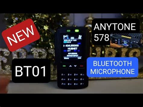 ANYTONE BT 01 BlueTooth Mic ANYTONE 578 YouTube