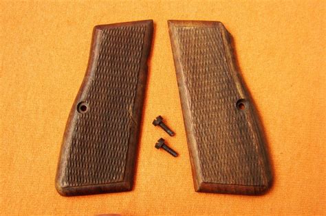 Hp High Hi Power P Browning Fn Grips Genuine Militaria Grips