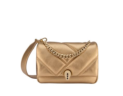 Serpenti Cabochon Crossbody Bag Bulgari