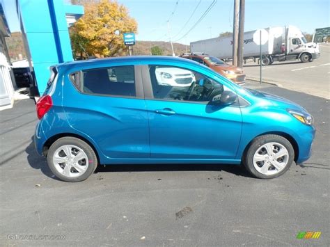 Caribbean Blue Metallic Chevrolet Spark Ls Exterior Photo