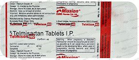 Telmison Mg Tablet S Price Composition Generic Alternatives