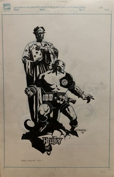 Pricing On Mike Mignola Art Original Comic Art CGC Comic Book