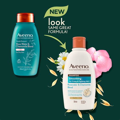 Gentle Moisture Rose Water And Chamomile Blend Shampoo Aveeno®