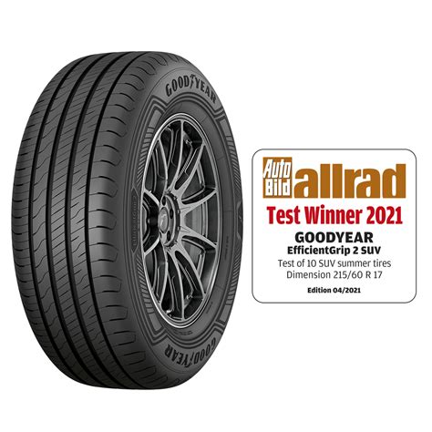 Auto Bild allrad declares Goodyear EfficientGrip 2 SUV as test winner