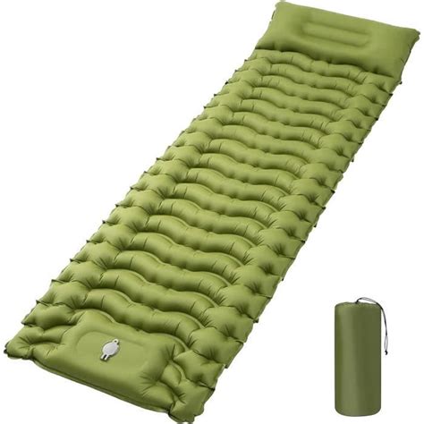 KKNE Matelas de couchage pour camping matelas gonflable ultra léger de