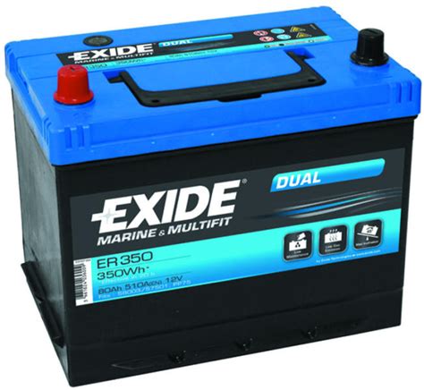 Exide Dual EFB 80Ah 510A Bal ER350 vásárlás Autó akkumulátor bolt