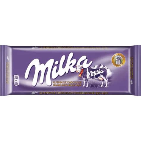 Milka Alpenmelk Chocoladereep Gr