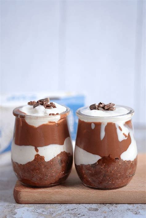 Pudding De Chia Coco Et Chocolat Healthy Alie Recette Recette