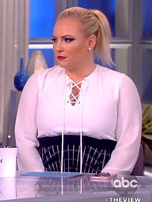 Meghan McCain Outfits on The View | Meghan McCain | WornOnTV.net