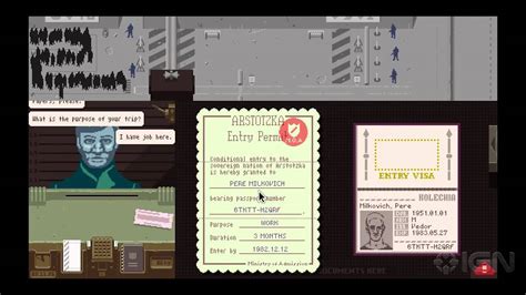 Papers please game logo - matesascse