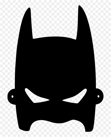 Batman Batgirl Mask Clip Art - Printable Batman Mask, HD Png Download - vhv