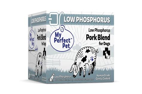 My Perfect Pet Low Phosphorus Pork 4 Lb Gently Cooked Dog Food