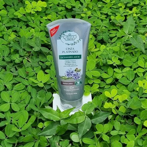 Flores Vegetais Máscara Capilar Cinza Platinado Reviews abillion